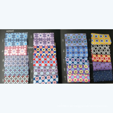 Nuevo diseño de impresión de seda corbata de tela